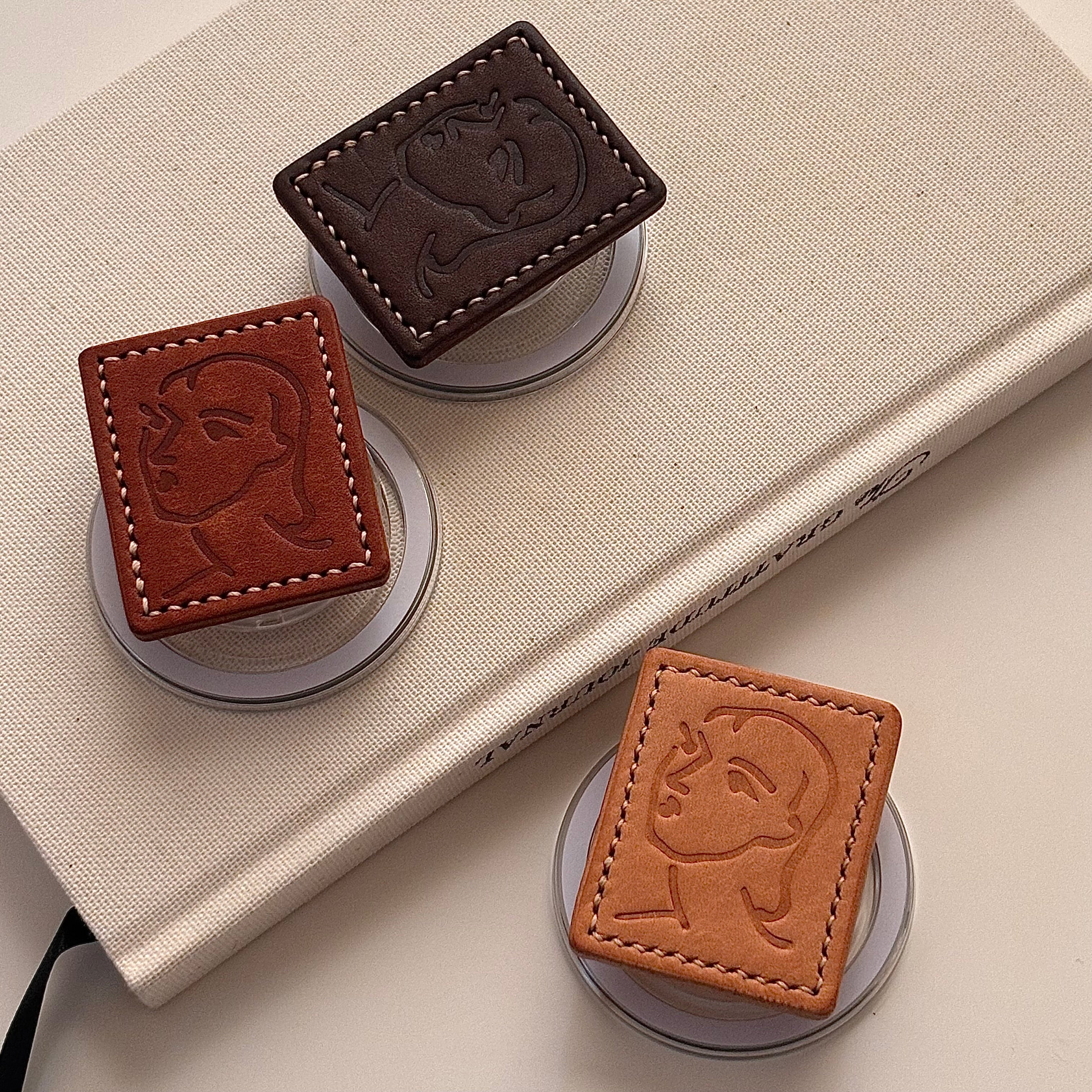 Leather Art Griptok-Dark Brown