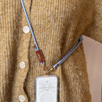 Kimi. Logo Shoulder Strap-Light Blue