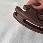 Rocking Horse Charm-Dark Brown