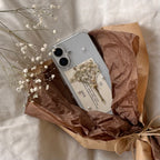Baby’s Breath Bouquet Case (Clear)｜かすみ草のブーケスマホケース