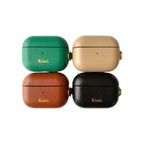 Leather AirPods Case-Black