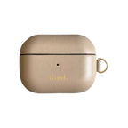 Leather AirPods Case-Etoupe