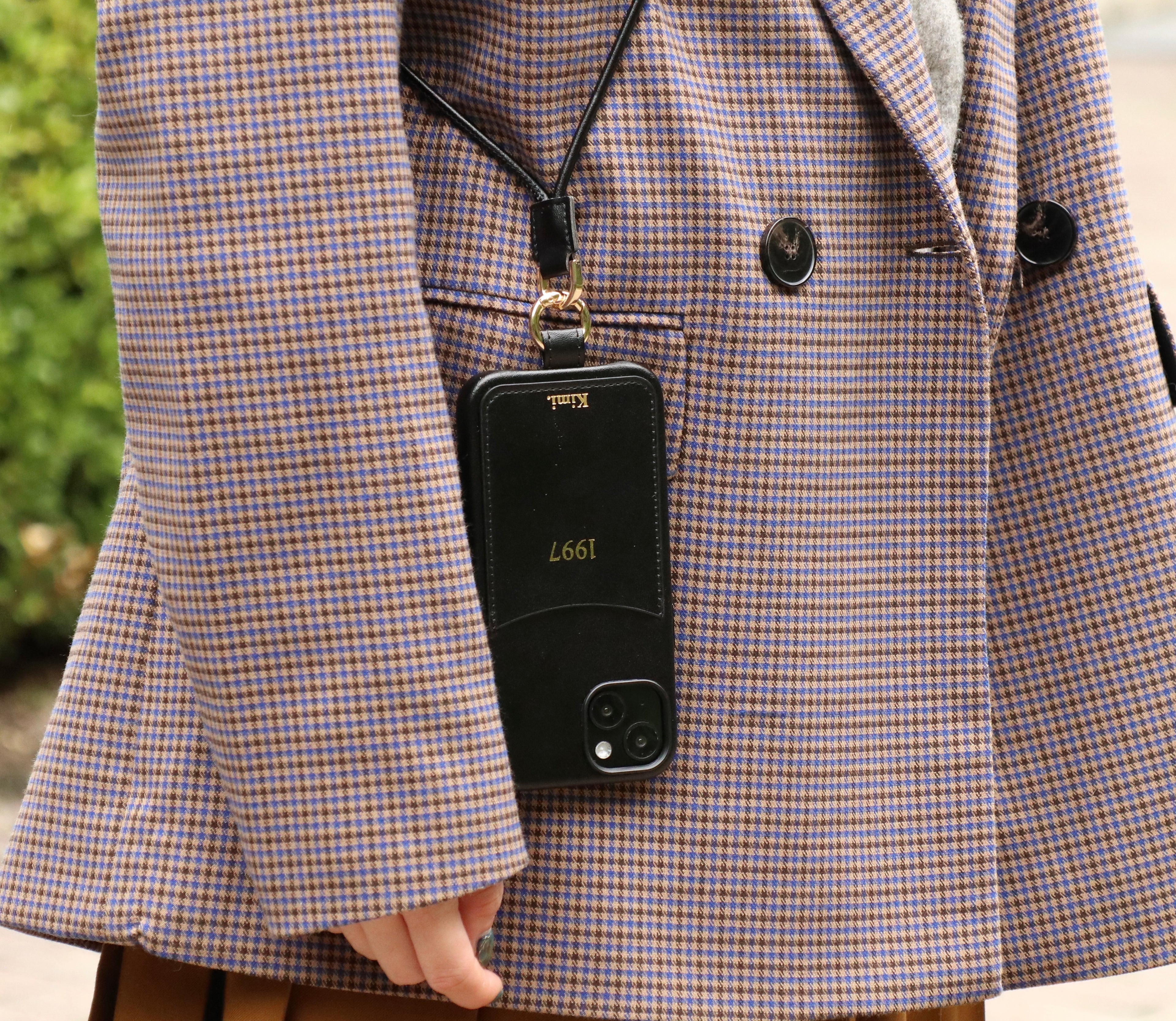 Leather Phone Case-Green(ケース単品)