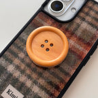 Wooden Button Griptok-natural