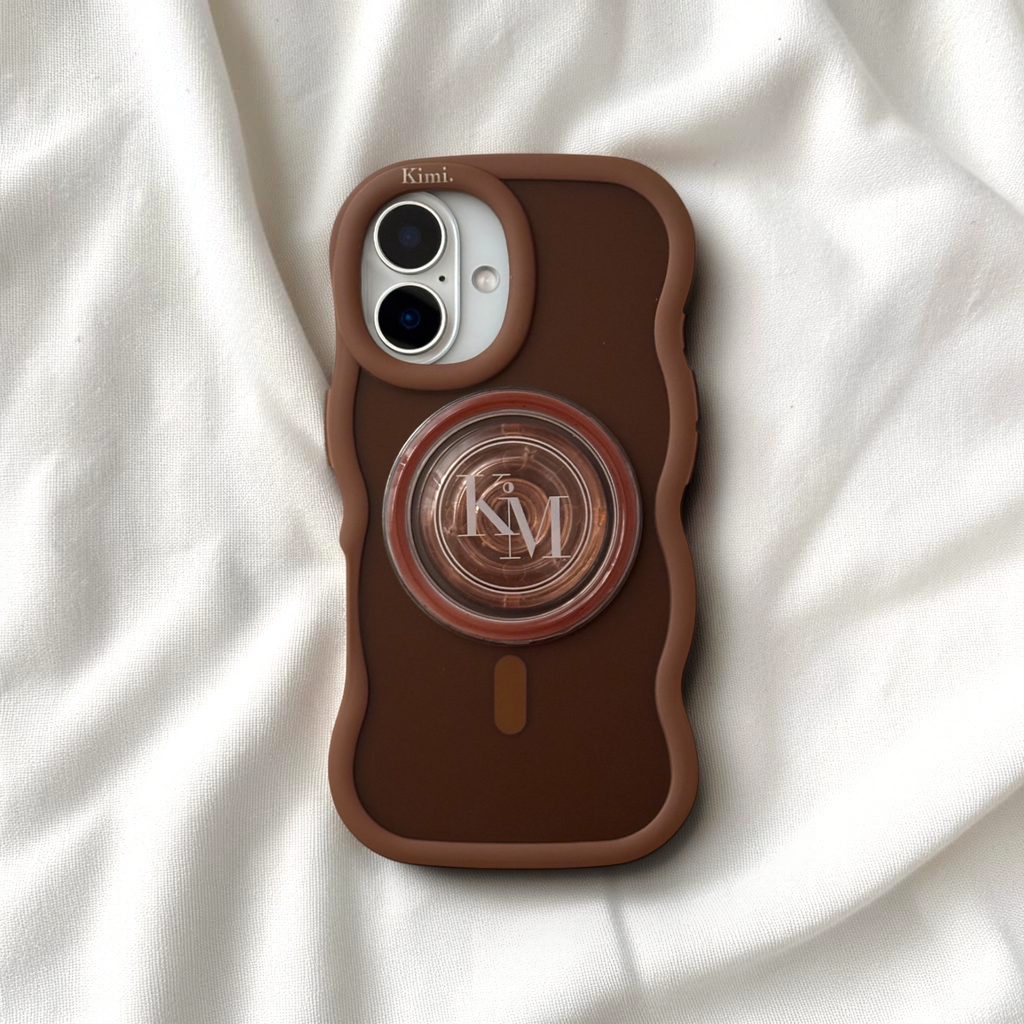 Wave Phone Case | Brown