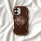 Wave Phone Case | Brown