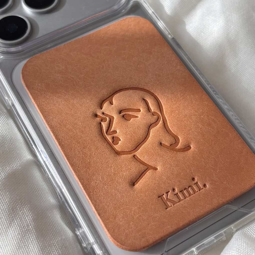 Leather Art Case-Natural