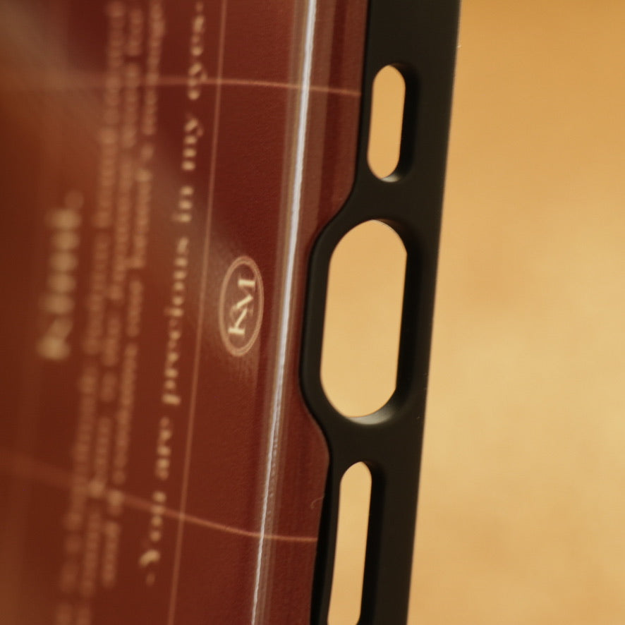 Logo Grid Case-Brown