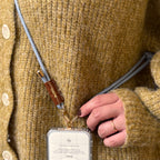 Kimi. Logo Shoulder Strap-Light Blue