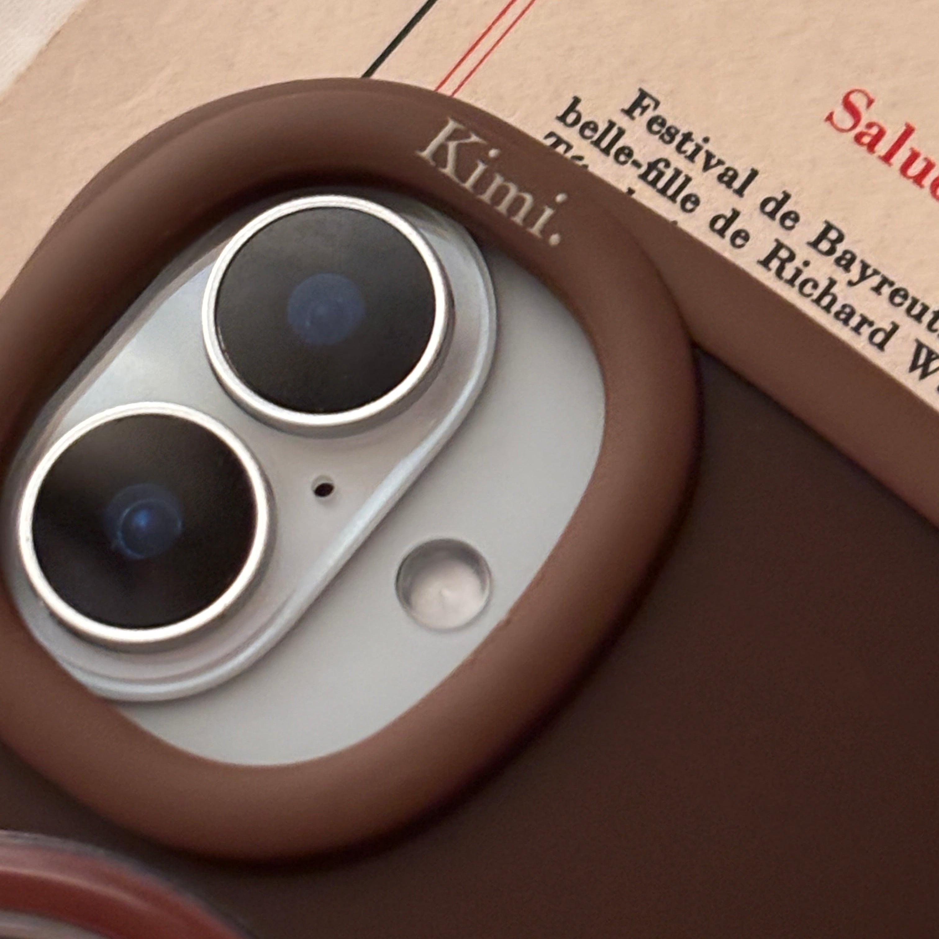 Wave Phone Case | Brown