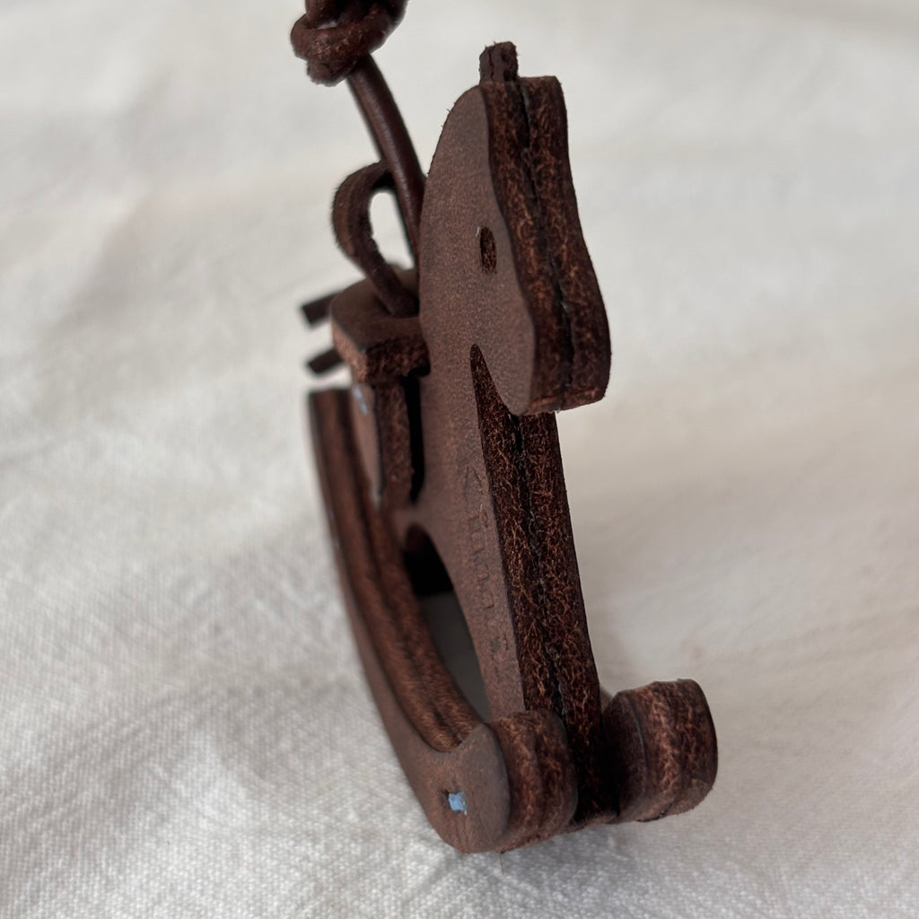 Rocking Horse Charm-Dark Brown