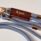 Kimi. Logo Shoulder Strap-Light Blue