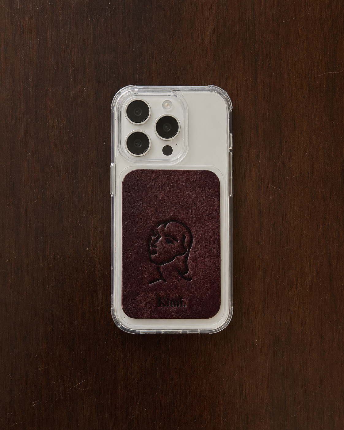 Leather Art Case-Dark Brown