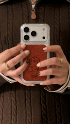 Leather Art Case-Brown