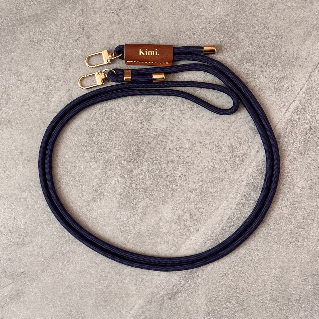 Kimi. Logo Shoulder Strap-Navy