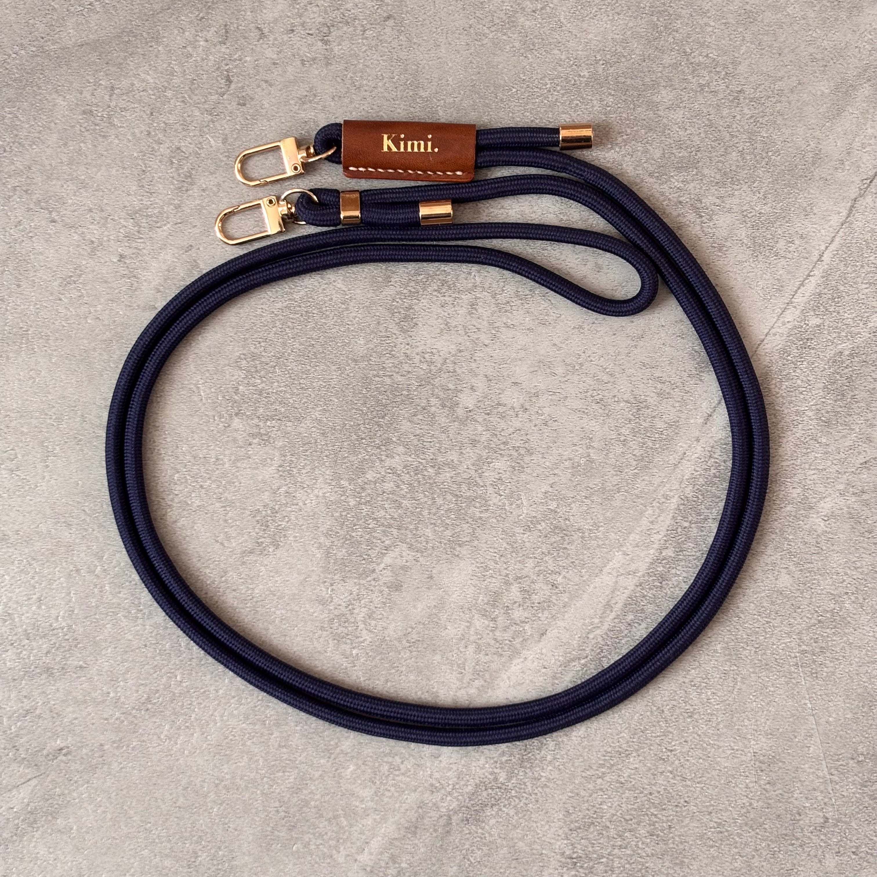 Kimi. Logo Shoulder Strap-Navy