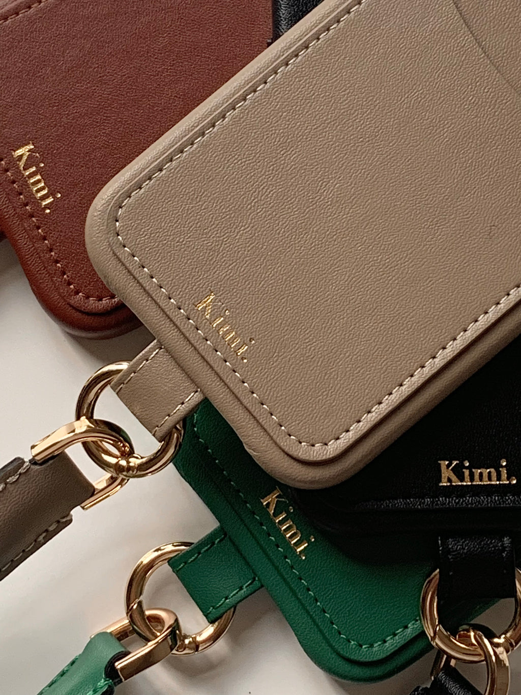 Leather Phone Case-Green(ケース単品)