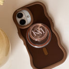 Wave Phone Case | Brown
