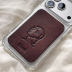 Leather Art Case-Dark Brown