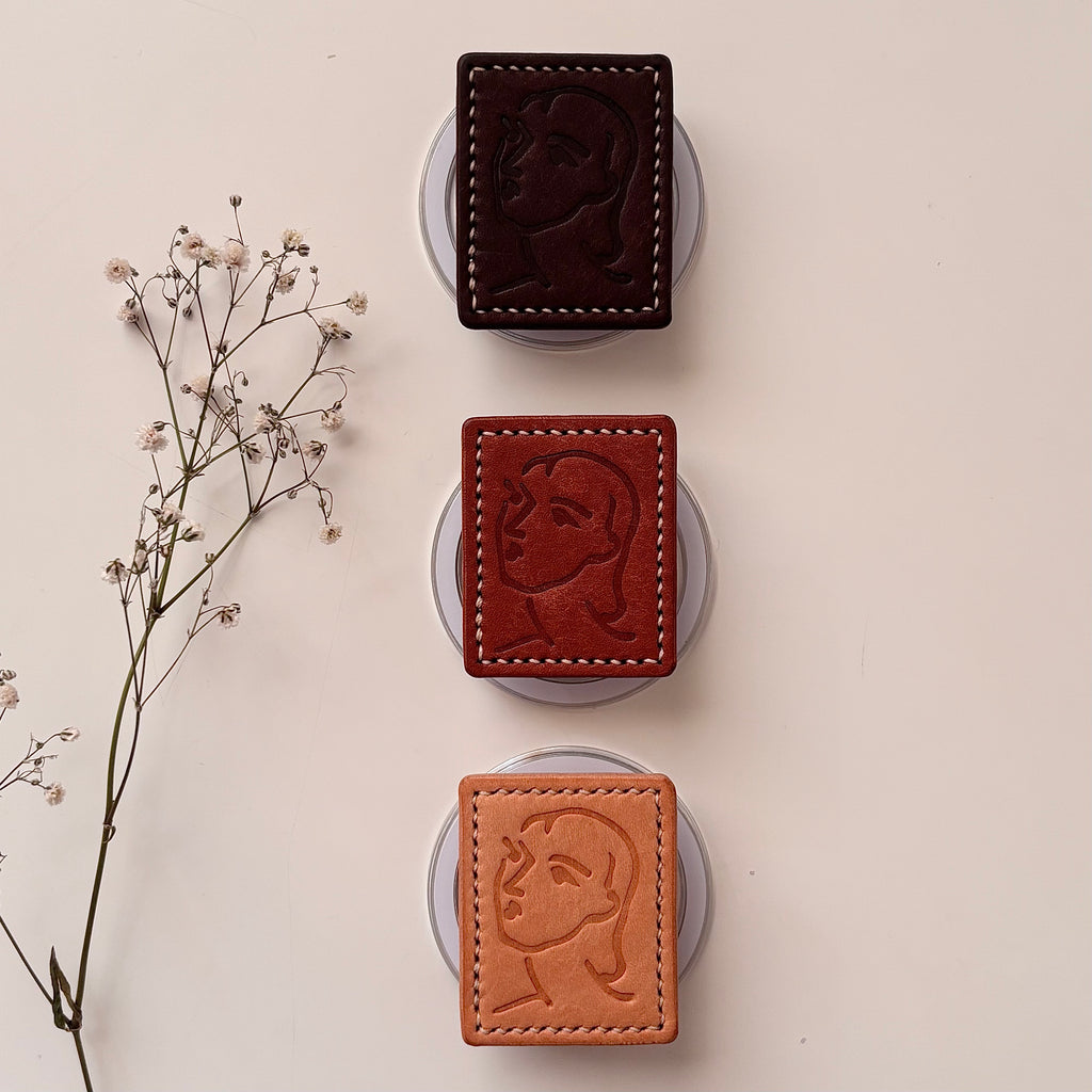 Leather Art Griptok-Brown