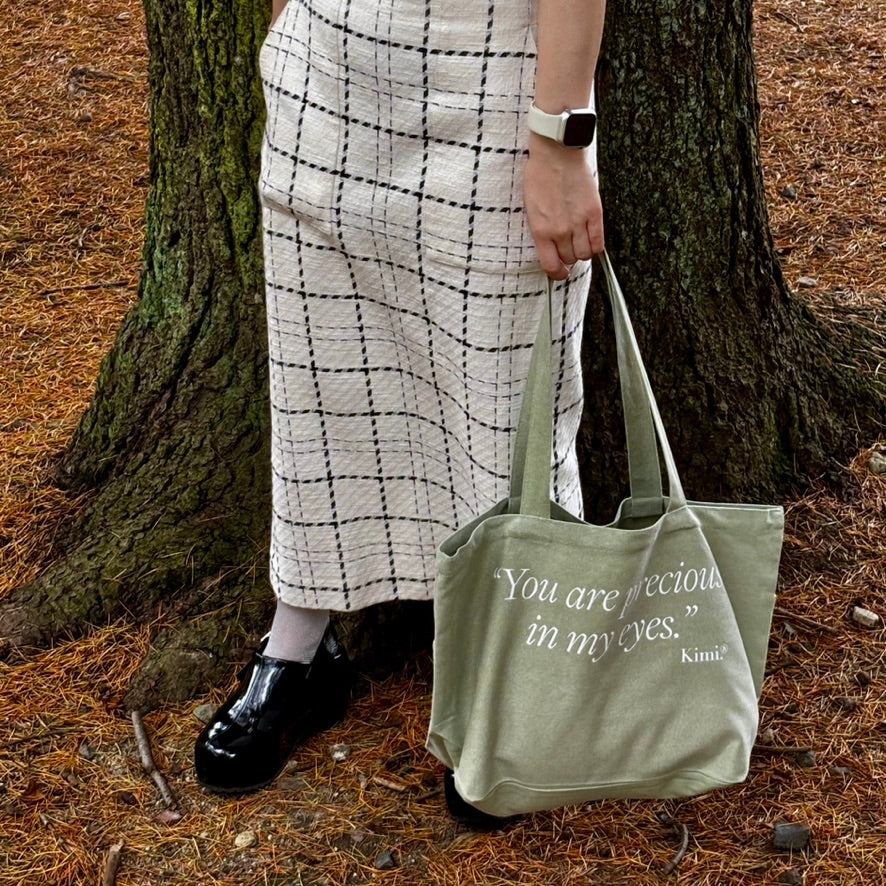 The Precious Tote-Green 
