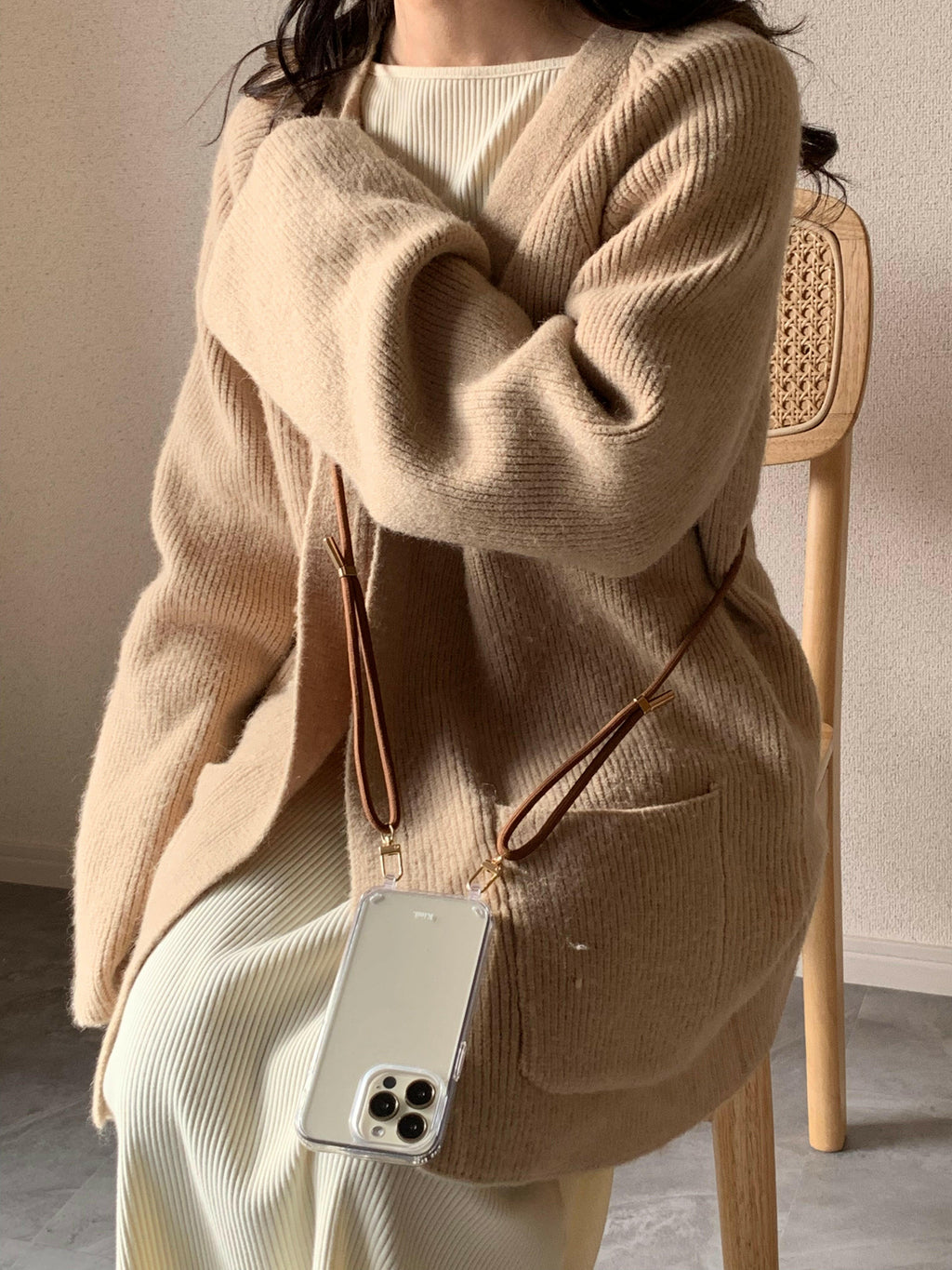 Strap Phone Case/Clear