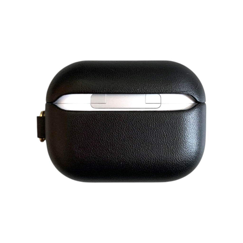 Leather AirPods Case-Black