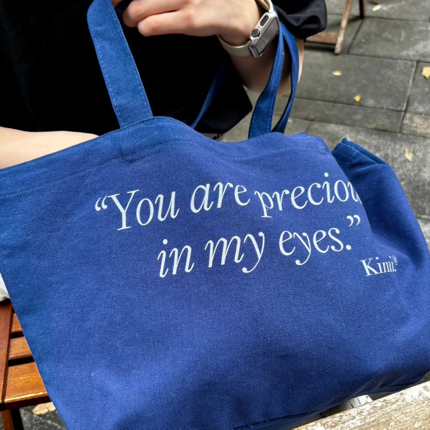 The Precious Tote-Navy 