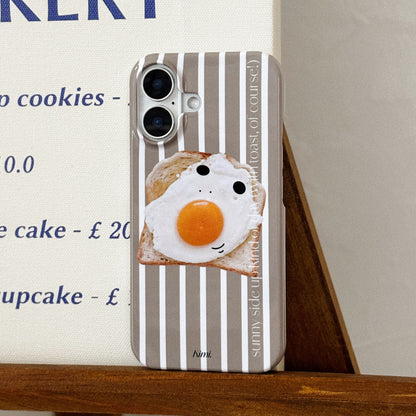 トーストとめだまやきみくんのスマホケース
