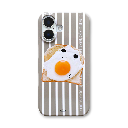 トーストとめだまやきみくんのスマホケース