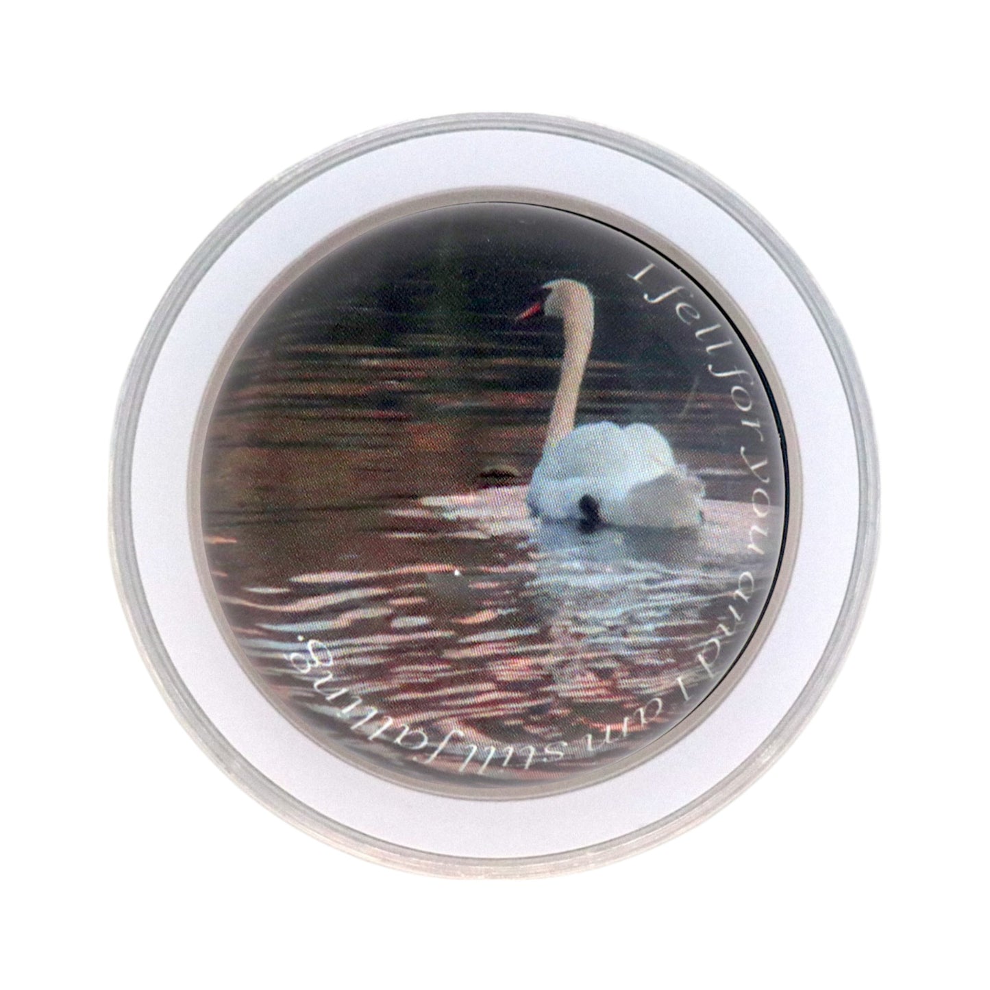 Glass Griptok-Swan Dream