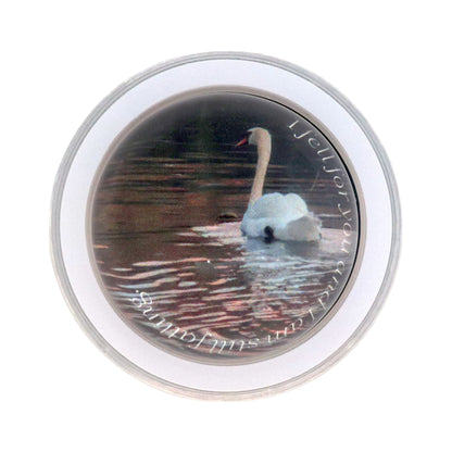 Glass Griptok-Swan Dream