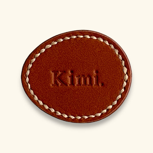Leather Griptok-egg/brown